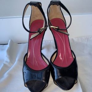 Kate Spade Leather Sandals - 7.5M Black Leather